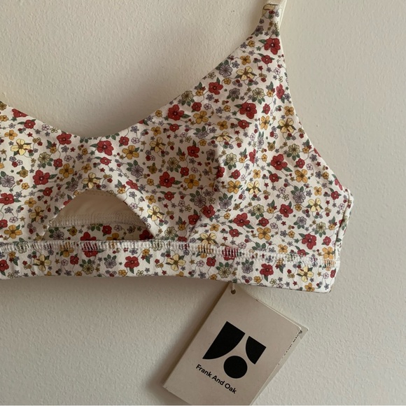 Frank And Oak the cotton bralette . NWT - Picture 4 of 6